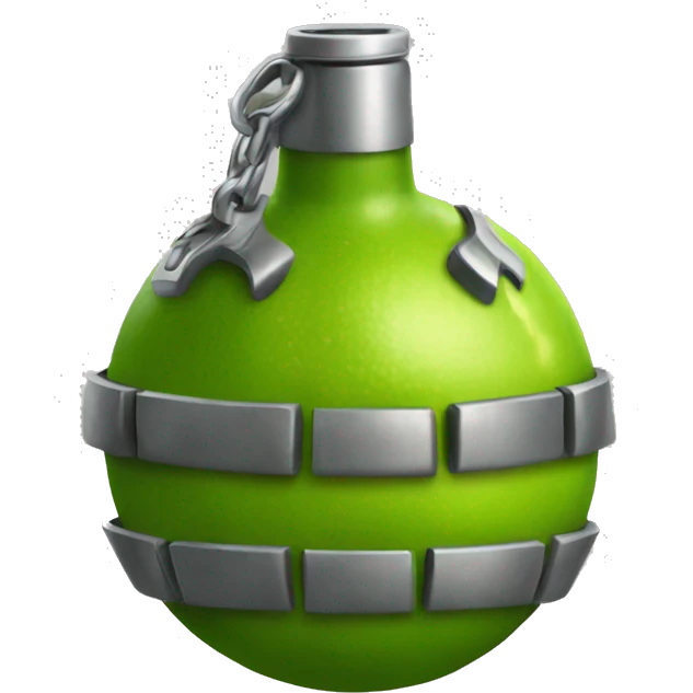 lime grenade emoji