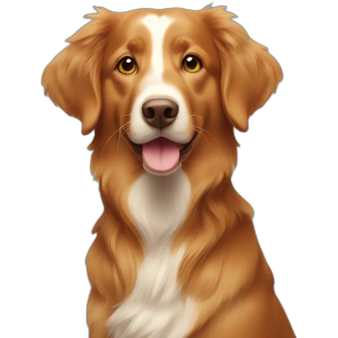 amos the tolling retriever emoji