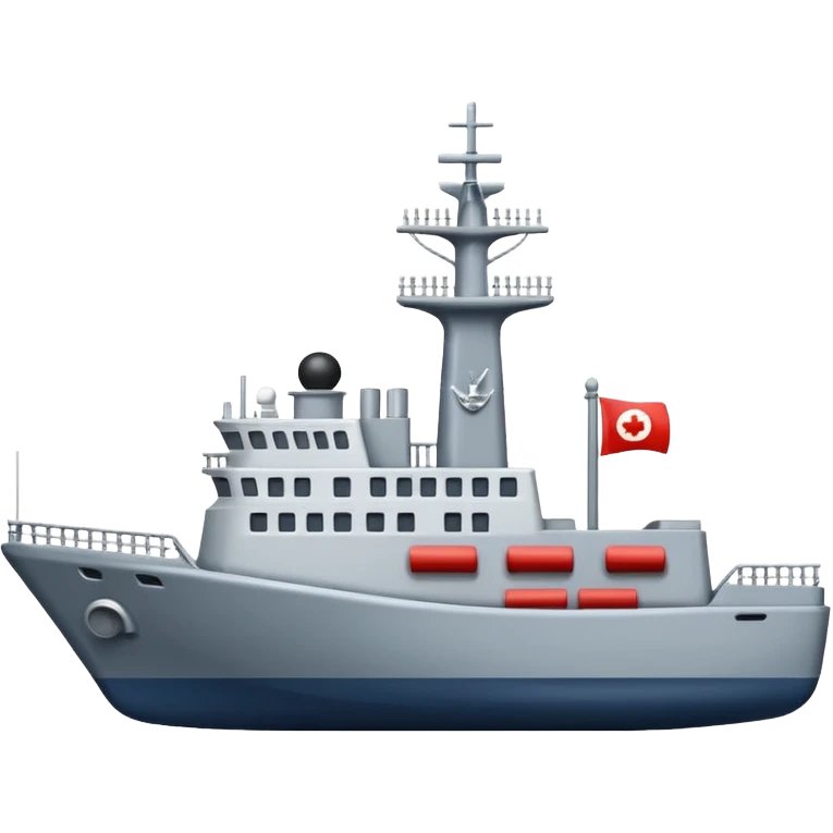 Navy ship emoji