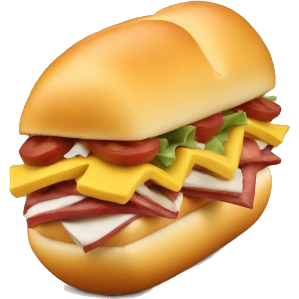 wawa italian hoagie  emoji