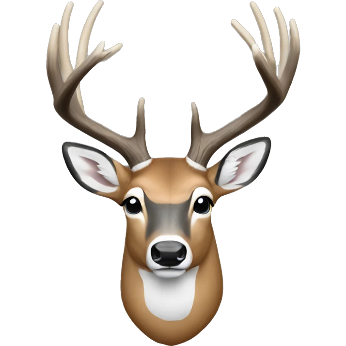 Whitetail buck emoji