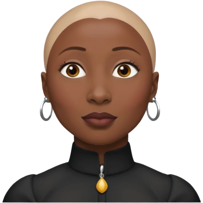 Cynthia Erivo bald emoji