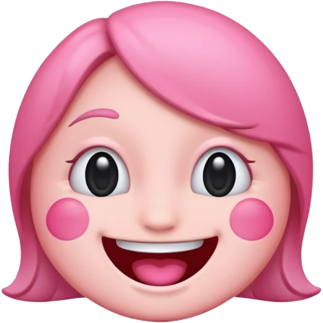 Pink couquete emoji emoji