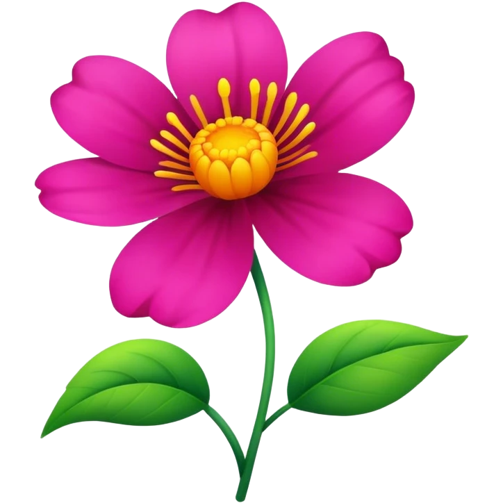 Flower emoji