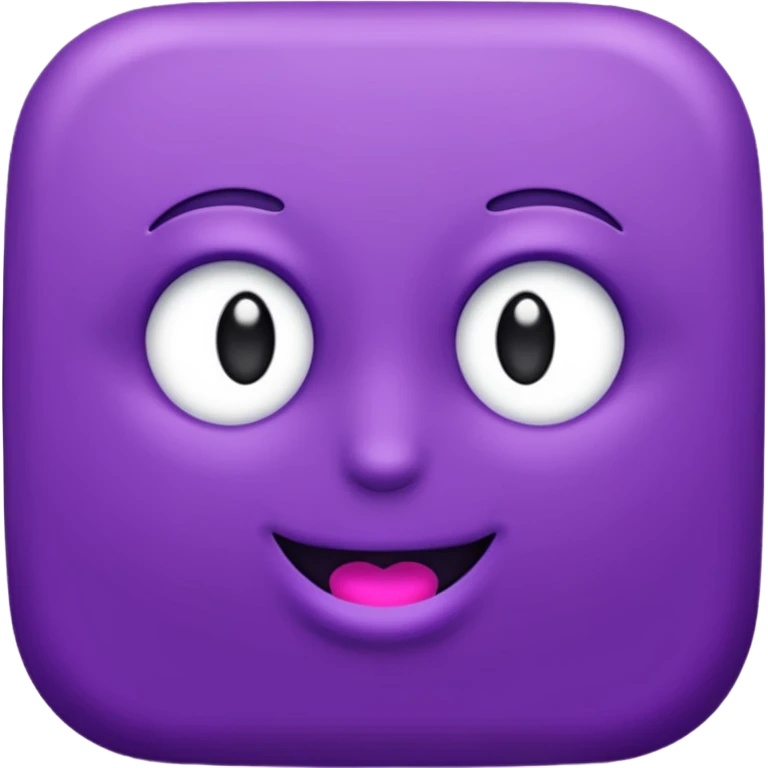 Purple emoji