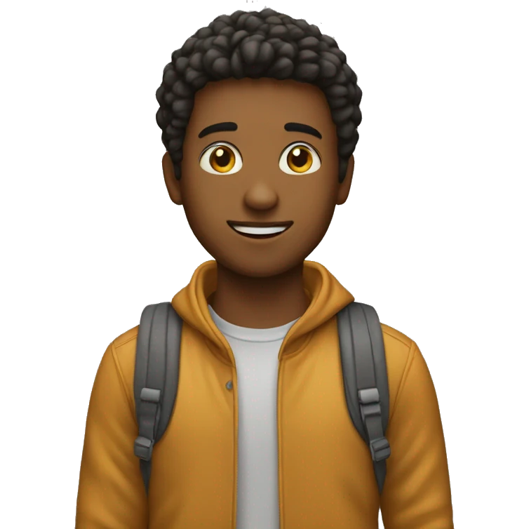 student with quetion emoji