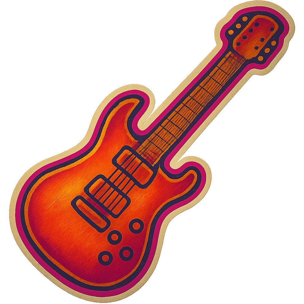 guitar emoji