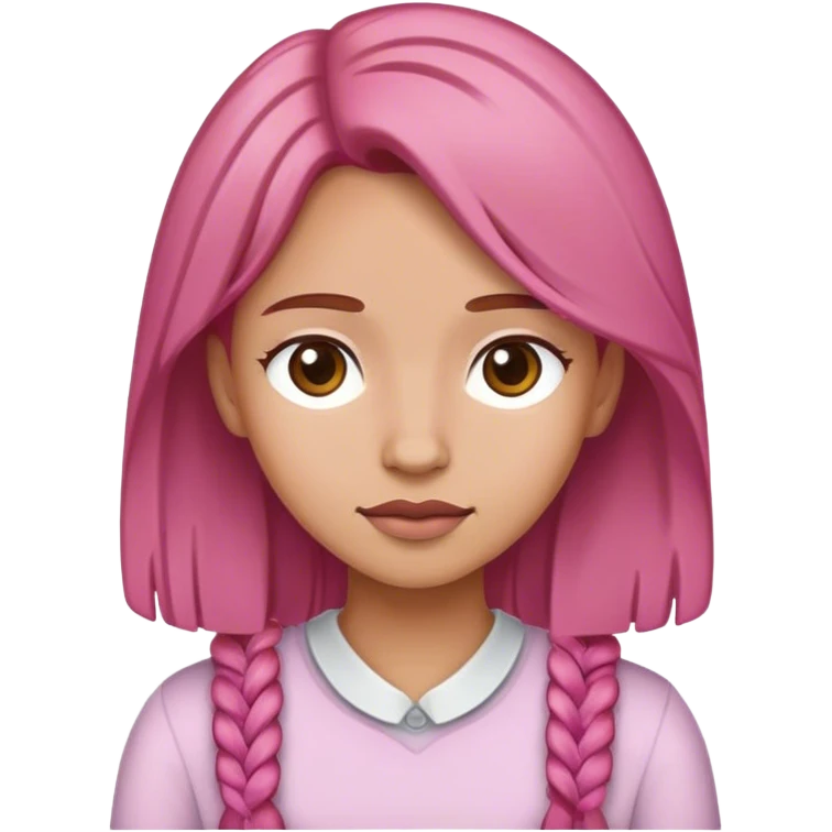 Pinkbrown emoji