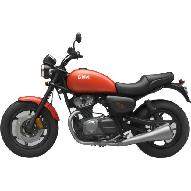 Chat sur une moto emoji