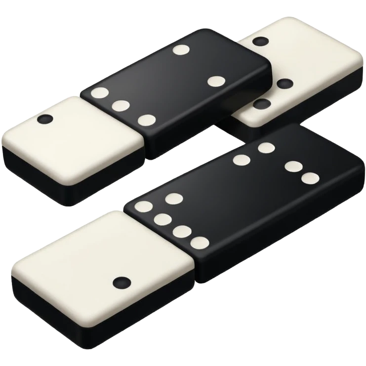 Domino piéces emoji