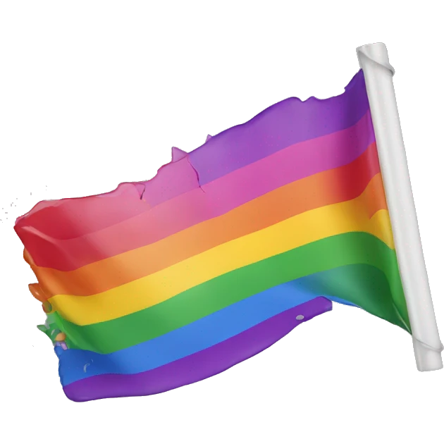 pride flag broken emoji