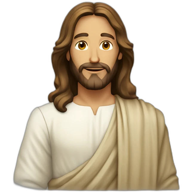 Jesus leve le pouce emoji