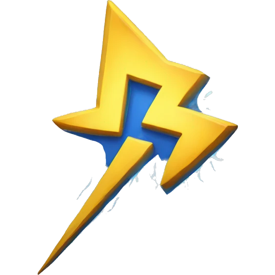 lightning emoji