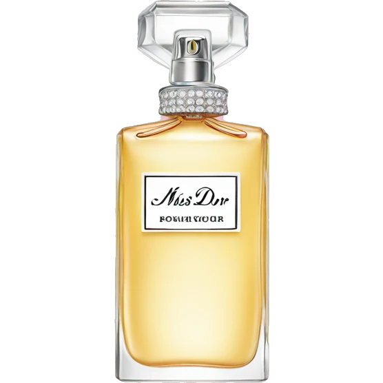 Miss Dior pefume  emoji