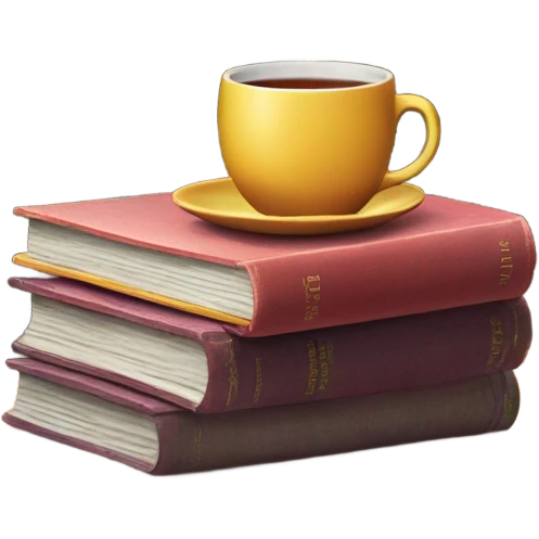 Cozy books emoji