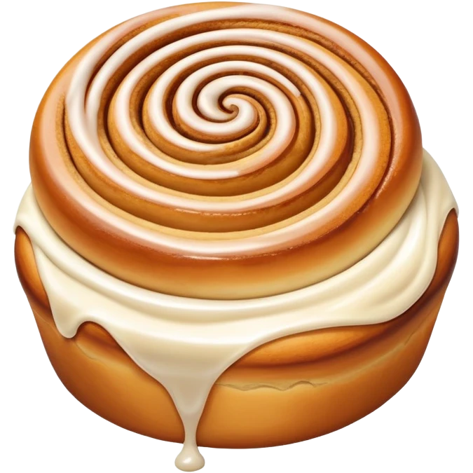 Cinnamon Roll pastry emoji
