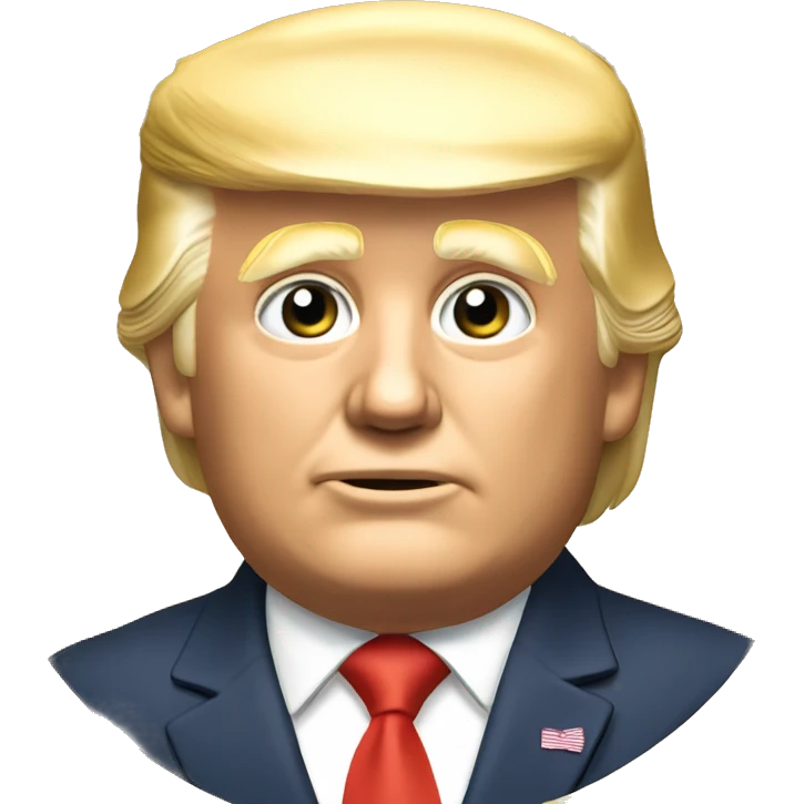 Donaltrump golden coin emoji
