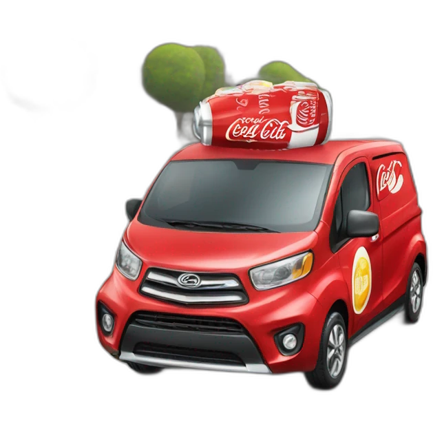 coca cola car emoji