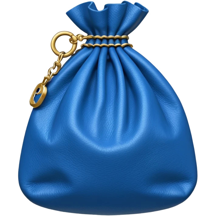 blue money bag emoji