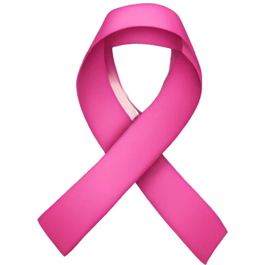 pink ribbon emoji