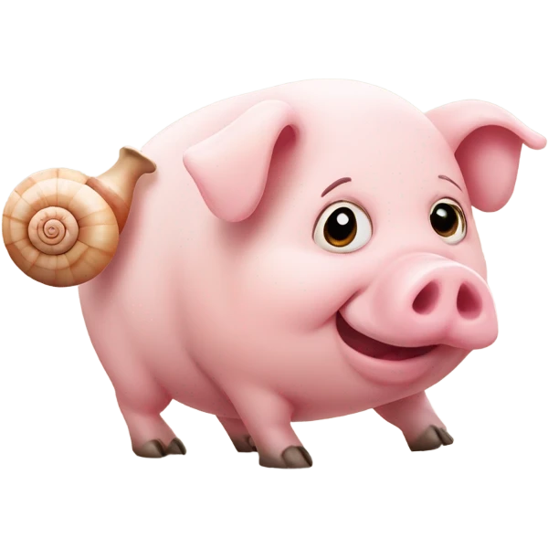 Schwein schnecke  emoji