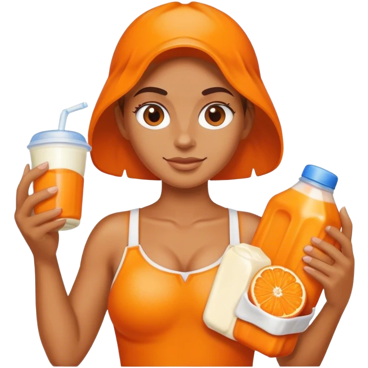 clementine dairy  emoji