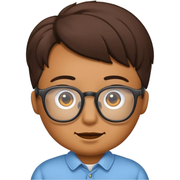  Doodoo wearing glasses emoji