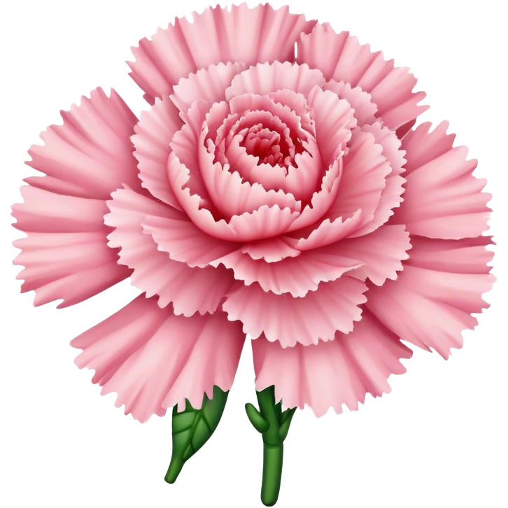  Shell Pink carnations  emoji