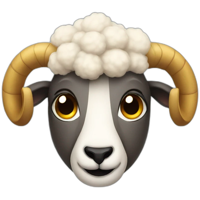 Star sheep emoji