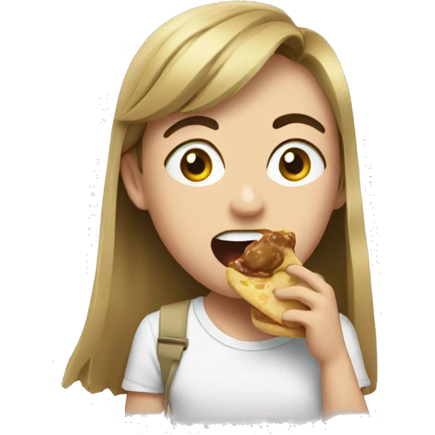 Me eating  emoji