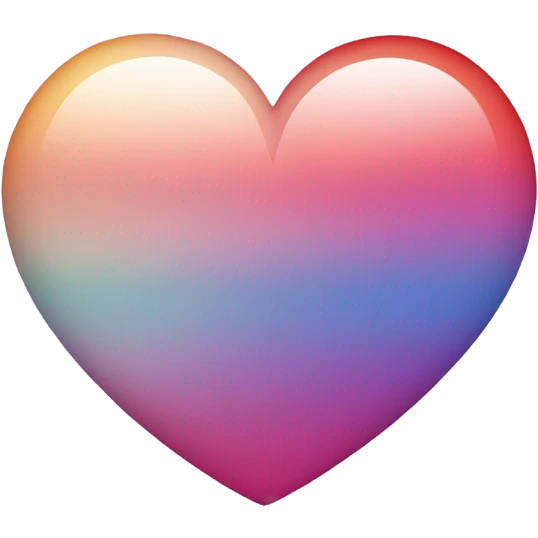 ombré heart emoji