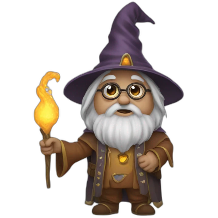 Grug developer as a wizard emoji