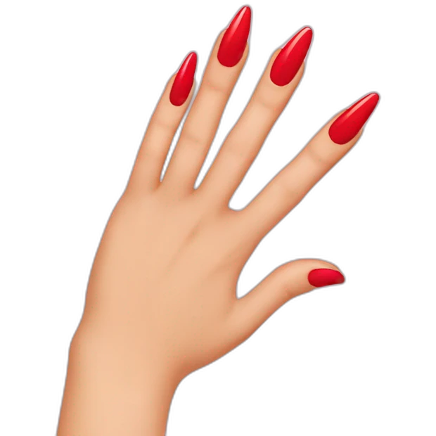 Red-nails emoji