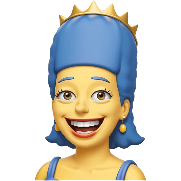 marge simpson laughing to death emoji
