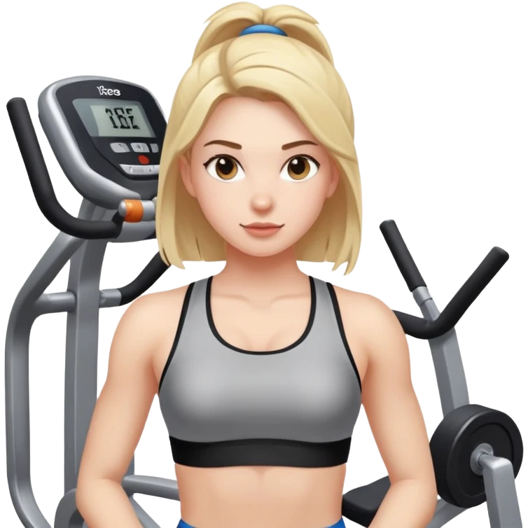 My Girlfriend in a Gym emoji