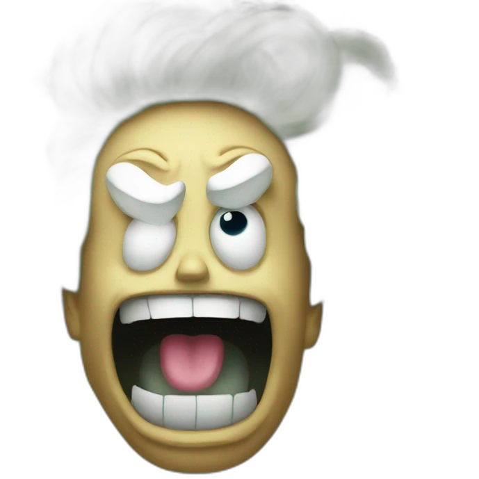 dollar bill screaming emoji