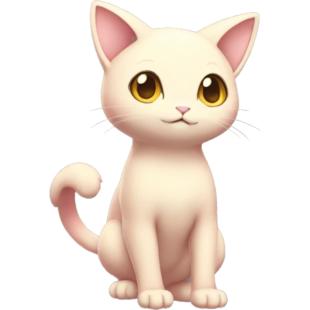 Mew-Pokémon full body emoji