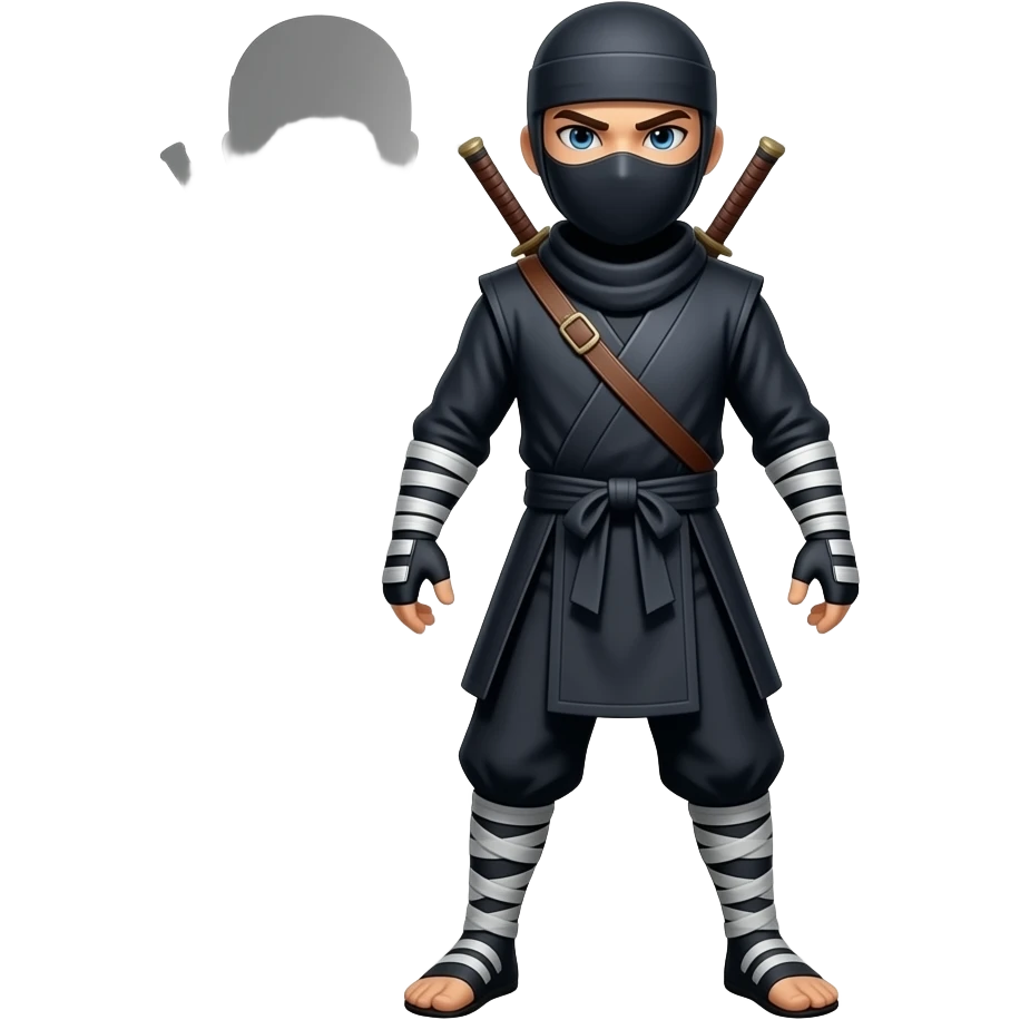 Shadow Clone ninja emoji