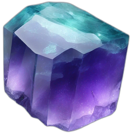 Fluorite crystal emoji