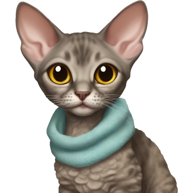 Koritsa is a playful and cuddly Devon Rex with curly fur and big, expressive eyes. She loves laps, cozy blankets, and brightening your day with her gentle purrs. emoji