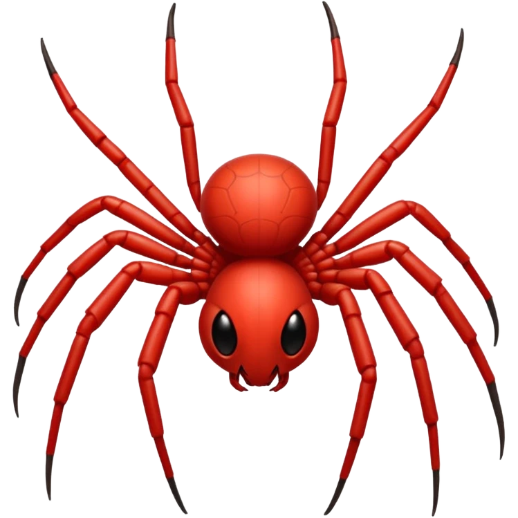 🕷️ красный emoji