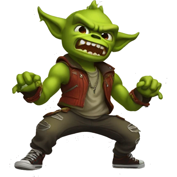 ork breakdancing emoji