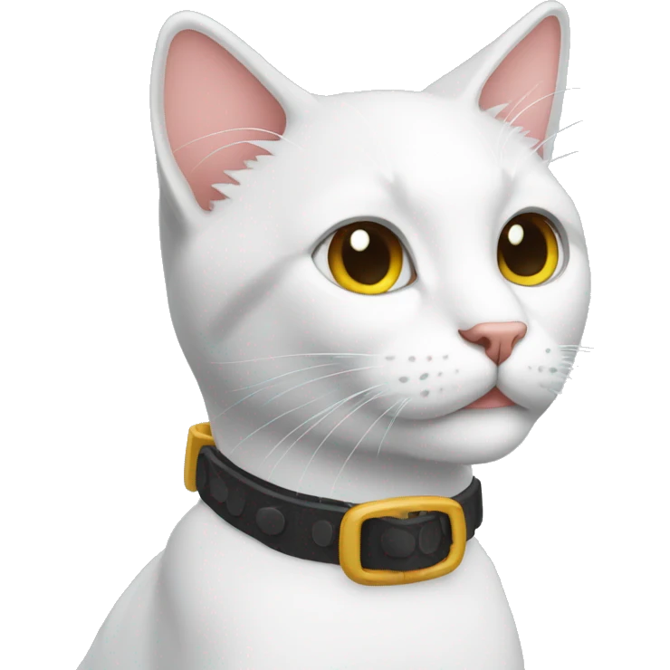 cat collar emoji