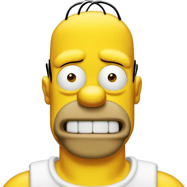 Homer simpson emoji