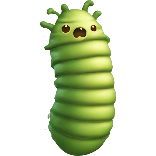 The larva emoji