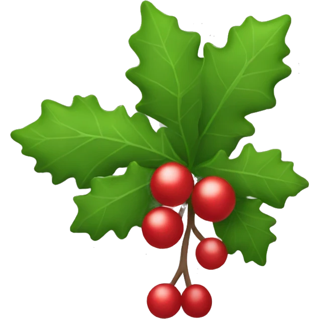Mistletoe emoji
