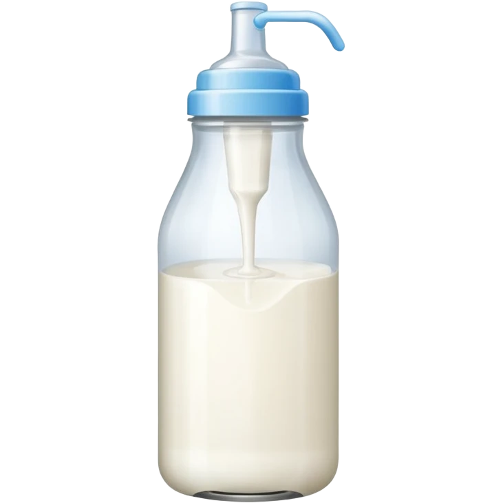 feeding bottle milk inside  emoji