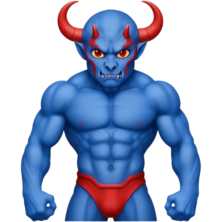 Blue Devil emoji