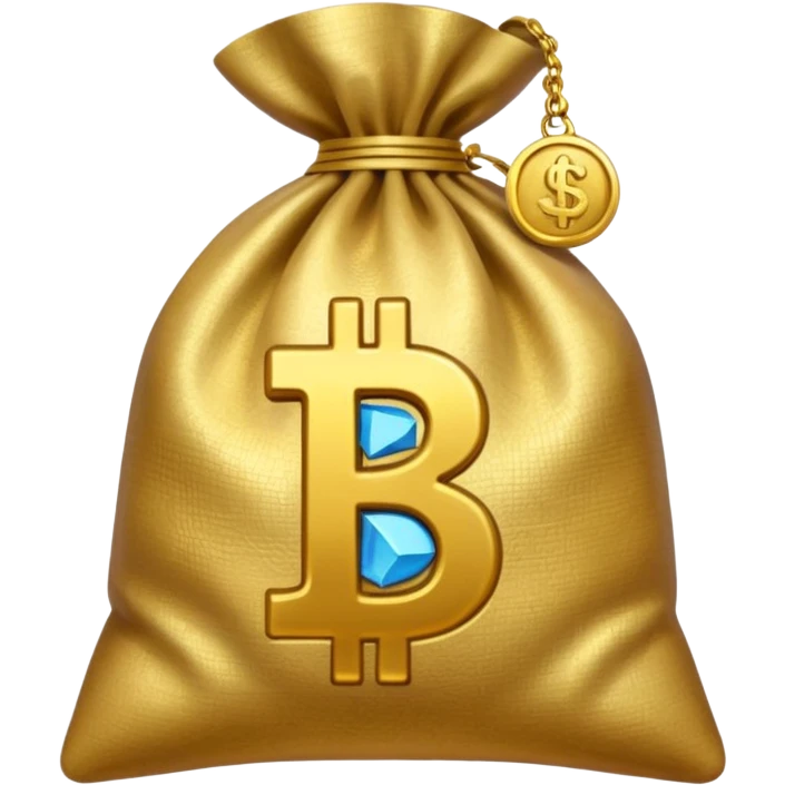 money bag with rupeee symbol emoji