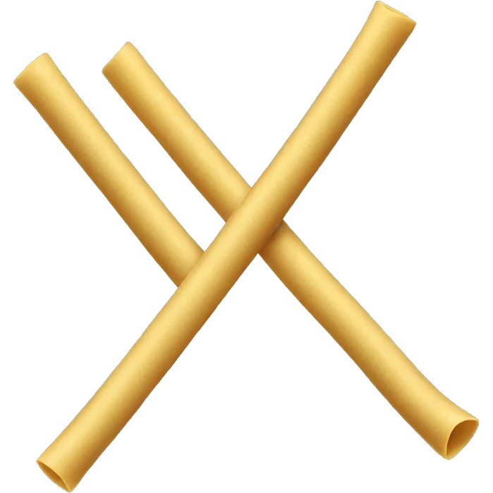 Noodle and stick emoji